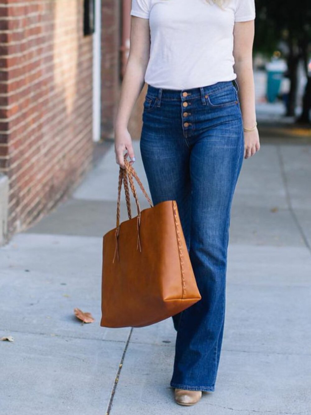 Madewell Flea Market Flare Jeans High Rise Button Fly Size 26